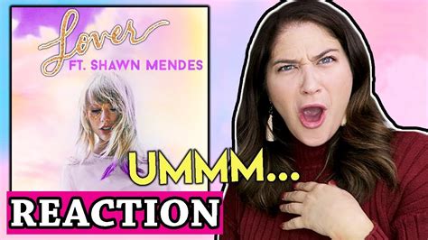 Taylor Swift - Lover Remix Ft. Shawn Mendes | REACTION and MINI DECODING - YouTube