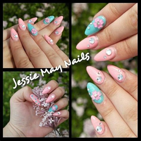 Acrylic nail extensions gel colour Gel Color, Colour, May Nails, Nail Extensions, Jessie ...