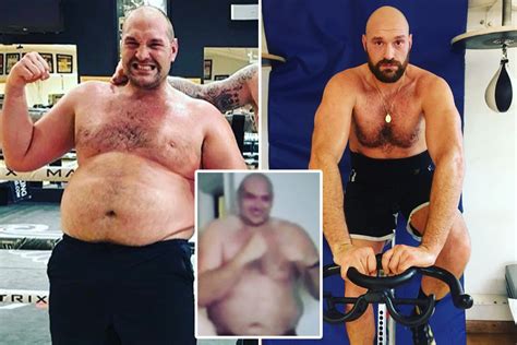 Tyson Fury shares never-seen picture from before 10-stone weight loss body transformation ...