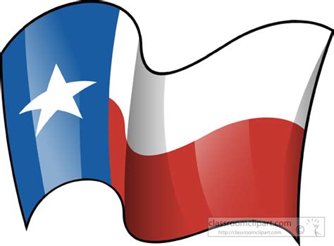 State Flags Clipart Texas State Flag Waving Clipart Classroom Clipart ...