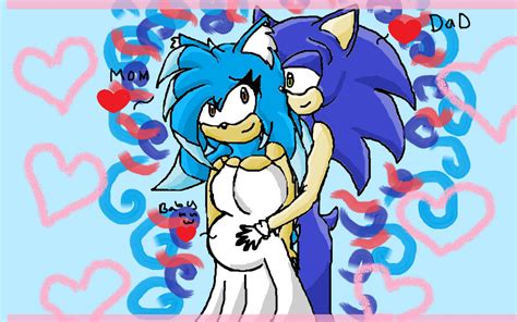 I am pregnant of sonic by becky7the3hedgehog on DeviantArt