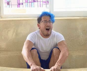 Blue Balls! GIF - BlueBalls BlueHair Pain - Discover & Share GIFs