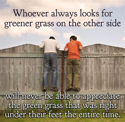 Grass isn't any greener