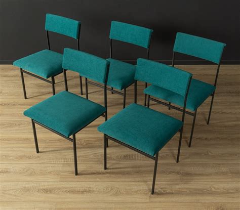 Set of 5 Dining Chairs by Lübke, 1960s | #191146