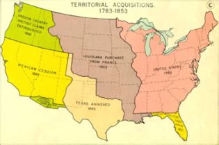 HUSH American Civil War Study Guide (1844-1877): Map (Mexican Cession) Diagram | Quizlet