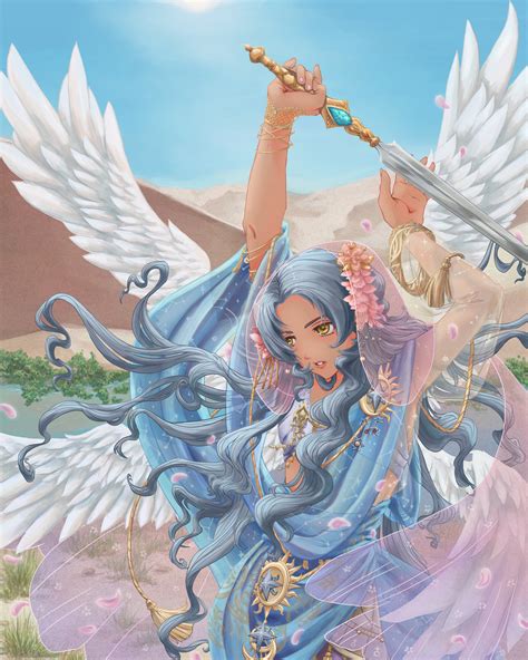 Desert Angel Nikki for the Fanart Event! So many hours, so worth it ...