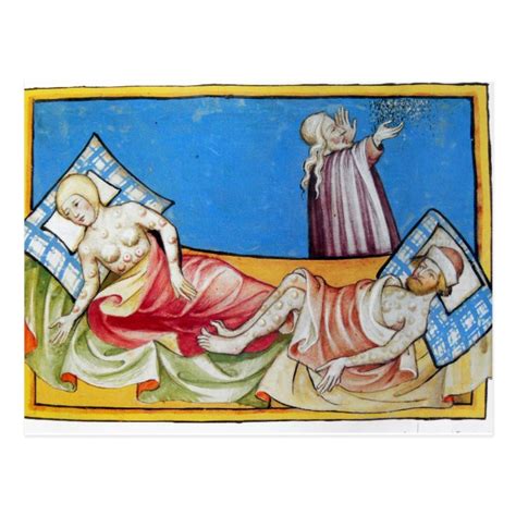 Smallpox in the Middle Ages Postcard | Zazzle.com