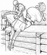 Race Horse Coloring Page  Home sketch template