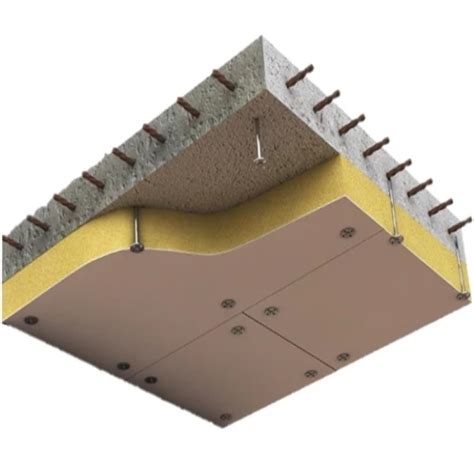 81mm Soffit Linerboard Insulation Slab for Concrete Soffits