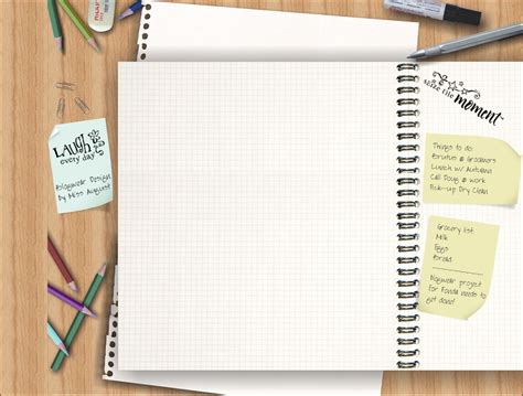 Notebook Background4 1 - Powerpoint Background Notebook (#2934092) - HD ...