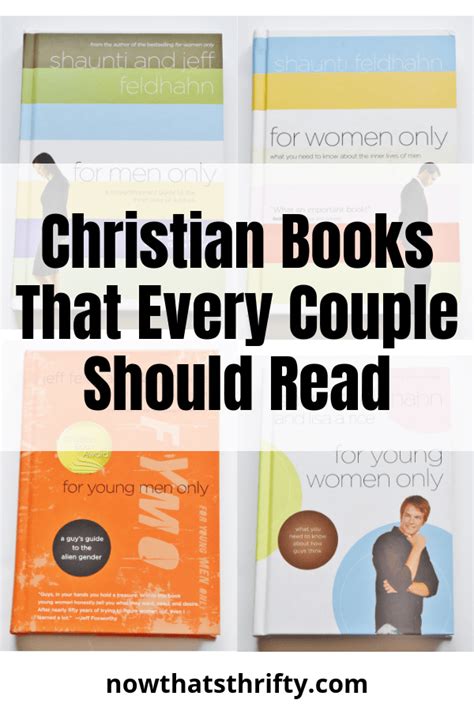 Christian Books That Every Couple Should Read - Now That's Thrifty!