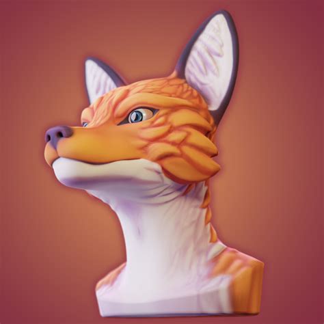 Hand Painted Fox - Finished Projects - Blender Artists Community