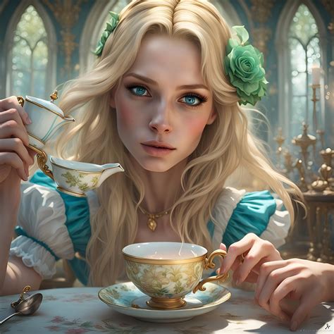Download Alice Wonderland Tea Party Royalty-Free Stock Illustration Image - Pixabay