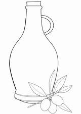 Oil Jar Coloring Page sketch template