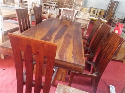 Brown Wooden Dining Table Set at Rs 31000/set in Jodhpur | ID: 20605783255