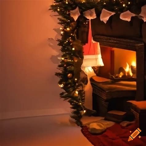 Rock and roll themed room decoration with christmas elements on Craiyon