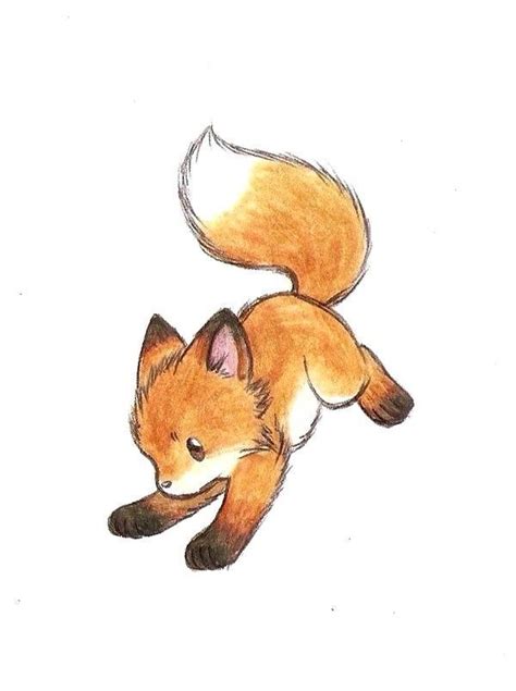 fox drawing easy cute - Apryl Becerra