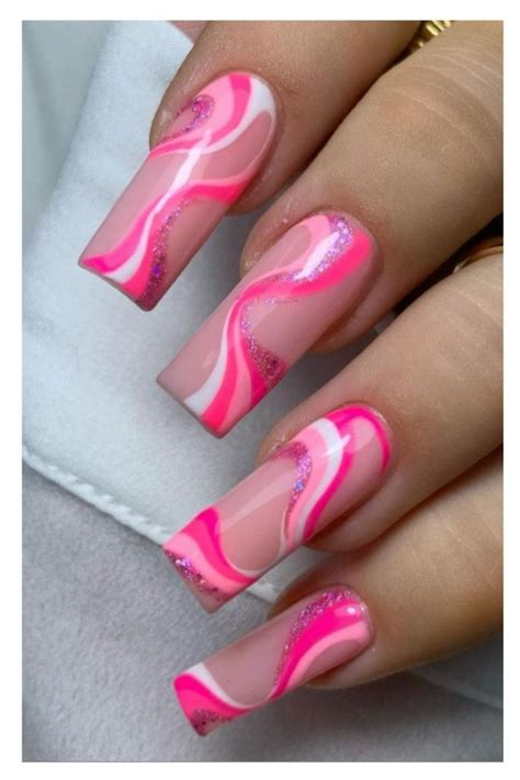 Hot Pink Summer Nails 2021 - wickedwanda3030