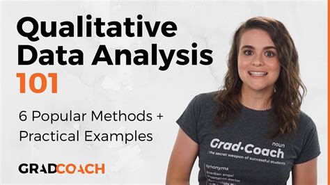 Qualitative Data Analysis 101 Tutorial: 6 Analysis Methods + Examples - YouTube