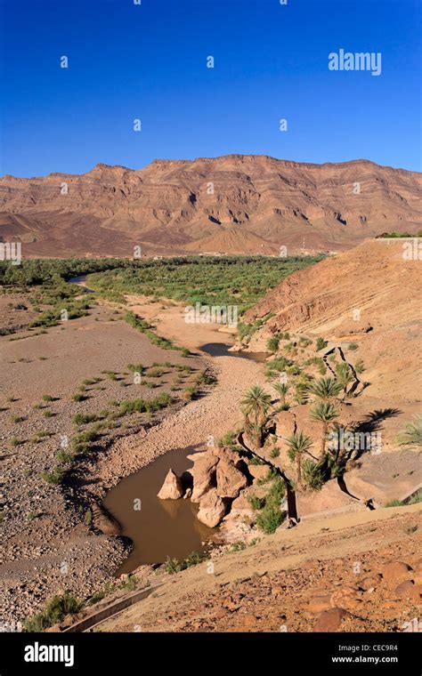 Morocco, Draa Valley, Kasbah Tamnougalt Stock Photo - Alamy