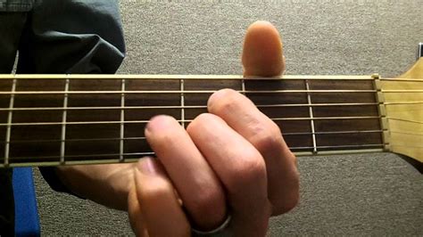 How to Play Ddim (Diminished) on Guitar - YouTube