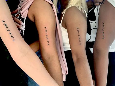 79 Hearty Matching Best Friend Tattoos with Meanings