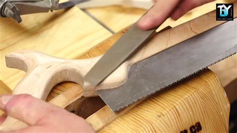homemade wood tools - YouTube
