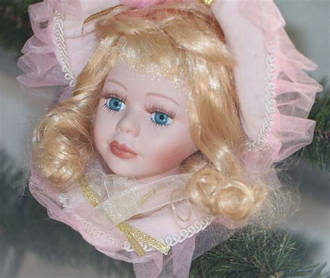 Pink Victorian Doll Head Ornament Porcelain Doll Makeup, Porcelain Dolls, Porcelain Floor Tiles ...