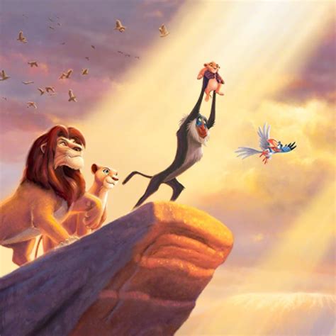 Create meme "Simba on the rock, the lion king Simba mountain, lion king Simba on the rock ...