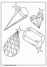 Jewels Coloring Pages And Book 14 Printable PDFs sketch template