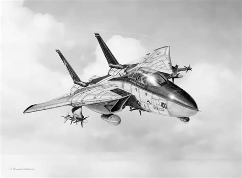 Grumman F-14 Tomcat Drawing by DouglasCastleman on DeviantArt