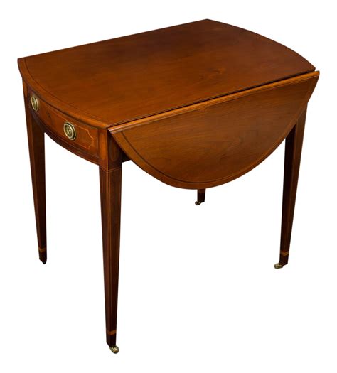 Traditional Baker Furniture Wooden Pembroke Table on Chairish.com | Side table, Pembroke table ...