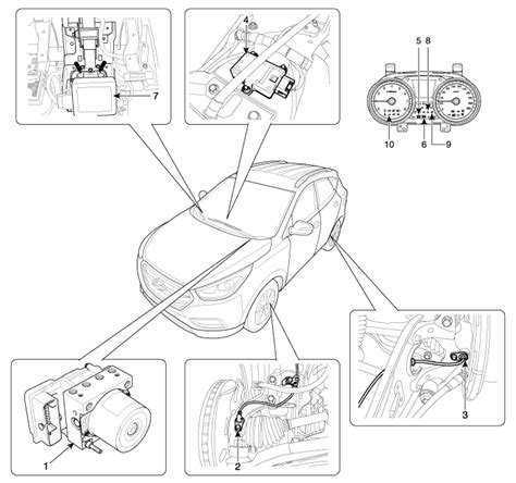 Hyundai Tucson - Components and Components Location - ESC(Electronic stability system) System