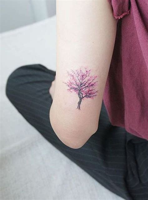 Tree Tattoo On Back Of Arm