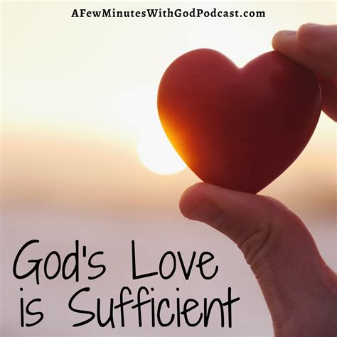 God's Love is Sufficient - Ultimate Christian Podcast Radio Network