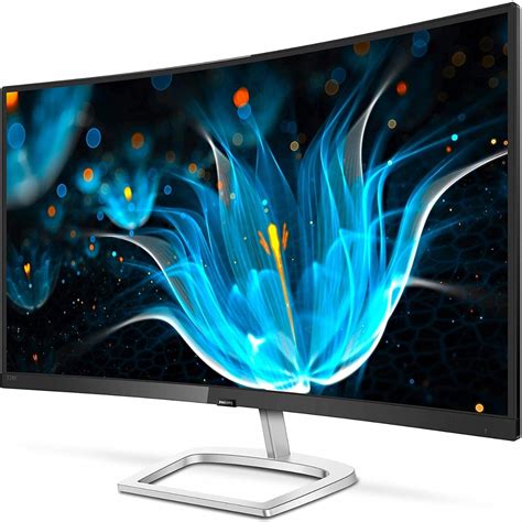 Philips Computer Monitors 328E9QJAB 32" Curved Frameless Monitor, Full HD VA, 128% sRGB ...