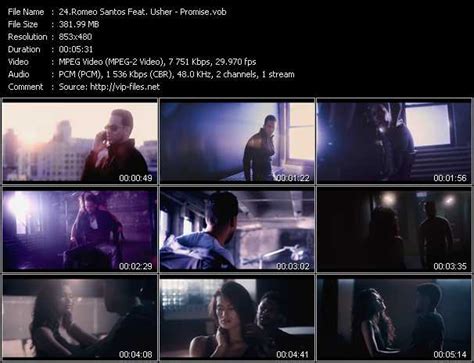 Romeo Santos Feat Usher - Promise - Descargar HQ VOB Vídeo musical de Romeo Santos, Usher