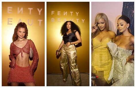 South African stars grace the golden carpet in LA alongside Rihanna at Fenty Beauty's product ...