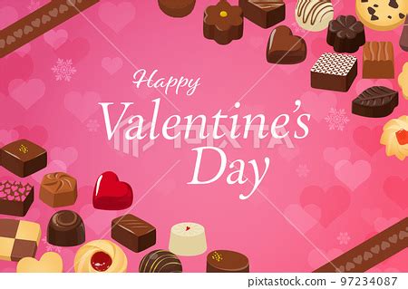 fashionable valentine banner material - Stock Illustration [97234087] - PIXTA