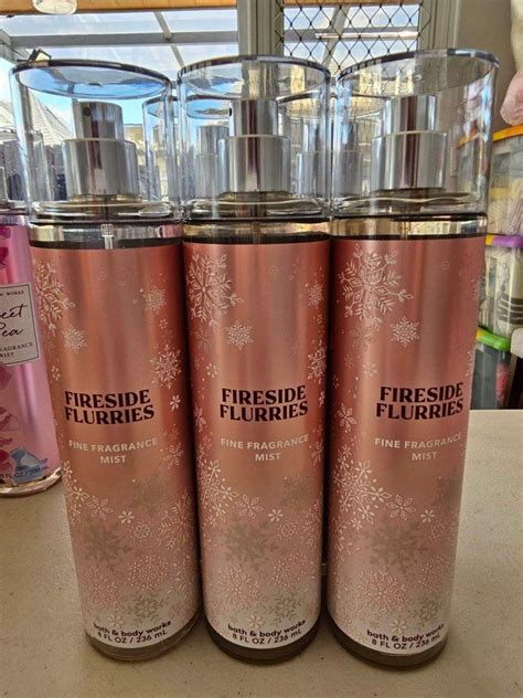 FIRESIDE FLURRIES Bath & Body Works (FINE FRAGRANCE MIST), Beauty ...