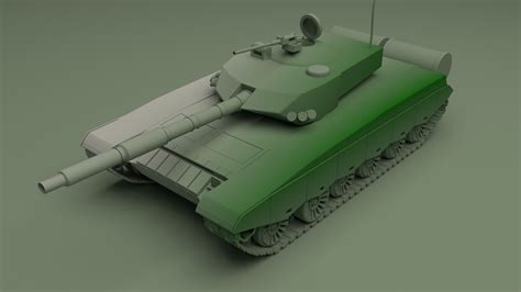 Tank 3D Model | 3D Models | FetchCFD