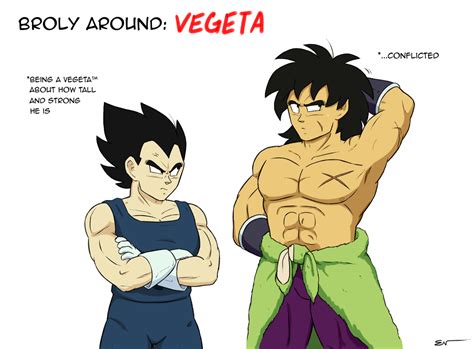 Doodles — I really like those memes about Broly being fine...