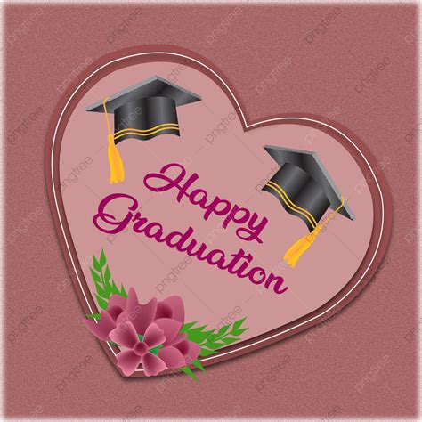 Happy Graduation Card Template With Love Template Download on Pngtree