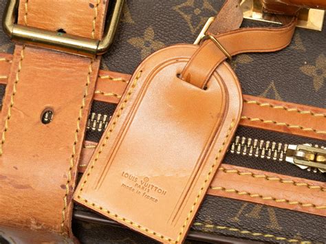 Vintage Brown Louis Vuitton Monogram Suitcase - Gem