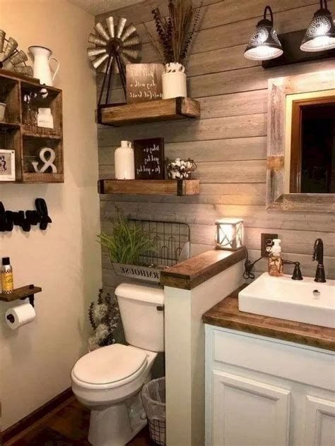 Rustic Farmhouse Bathroom Ideas - MatthewSlim