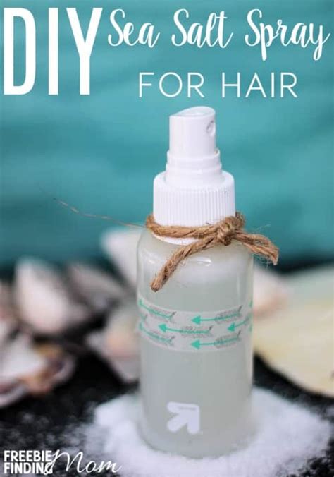 DIY Sea Salt Spray for Hair