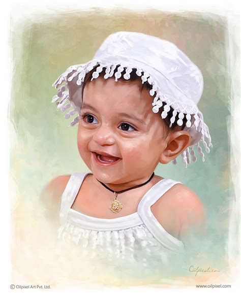 Baby Portrait Painting at PaintingValley.com | Explore collection of Baby Portrait Painting