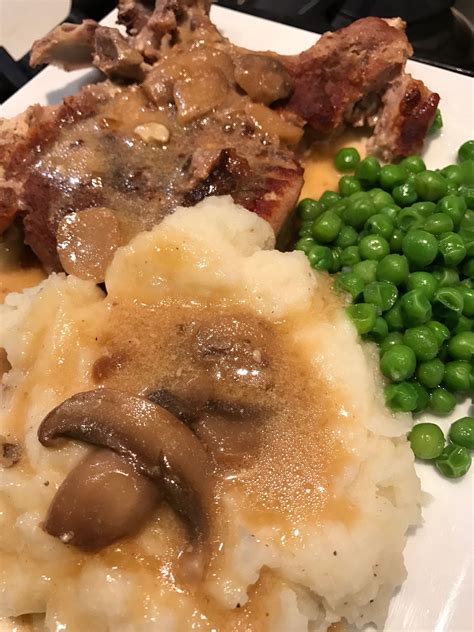 Pressure Cooker Pork Chops with Mushroom Gravy - Blogs & Forums