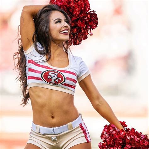 Gold Rush Crushin’ on Nina this #WCW ️ Nfl Football 49ers, Sf 49ers, Sooner Football, 49ers ...