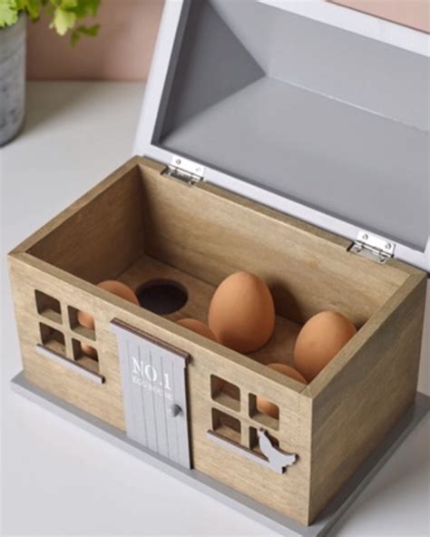 Wooden Egg House (6 Eggs) - Héas